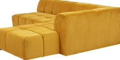 Ecksofa Belami Velvet Amber Rechts