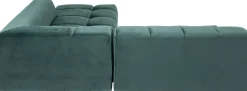 Ecksofa Belami Velvet Dunkelgrün Rechts 265cm