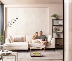 Ecksofa Gianni Creme Links