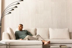 Ecksofa Gianni Creme Links