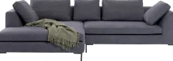 Ecksofa Gianni Grau Links