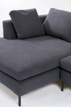 Ecksofa Gianni Grau Links