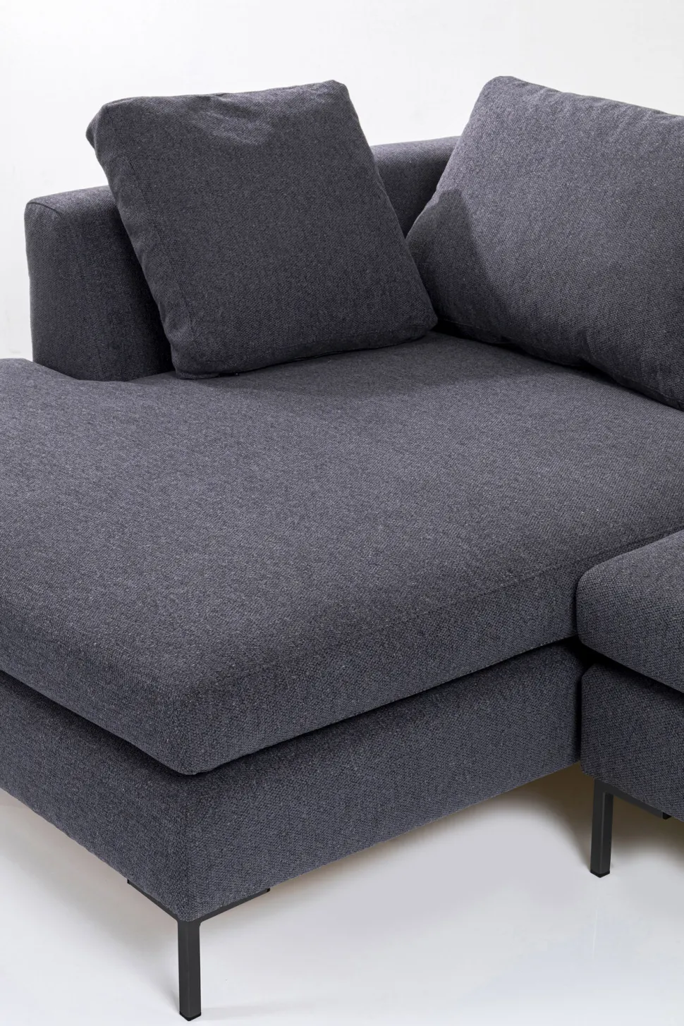 Ecksofa Gianni Grau Links