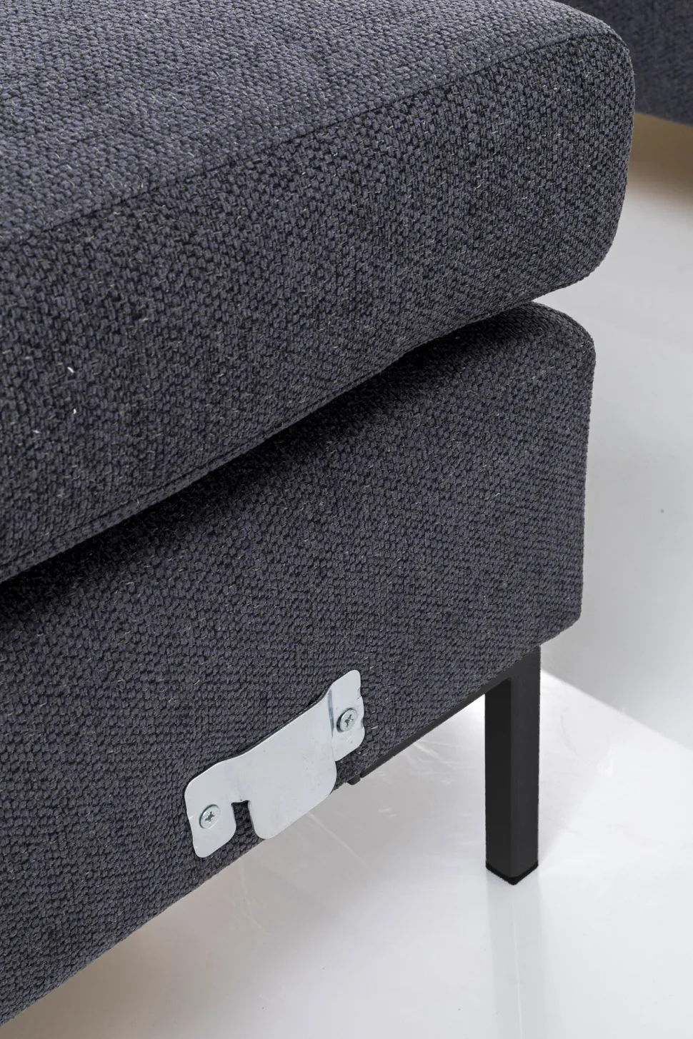 Ecksofa Gianni Grau Links