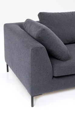 Ecksofa Gianni Grau Rechts