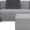 Ecksofa Infinity Atlanta Grau Links