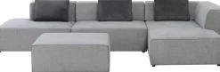 Ecksofa Infinity Atlanta Grau Rechts
