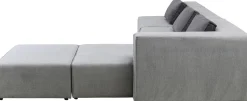 Ecksofa Infinity Atlanta Grau Rechts