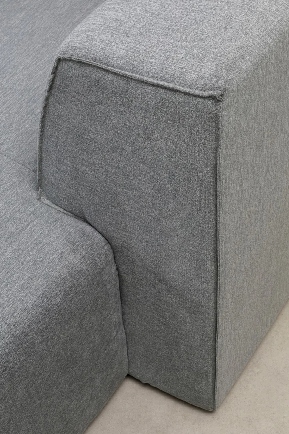 Ecksofa Infinity Atlanta Grau Rechts