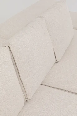 Ecksofa Infinity Ottomane Creme Links