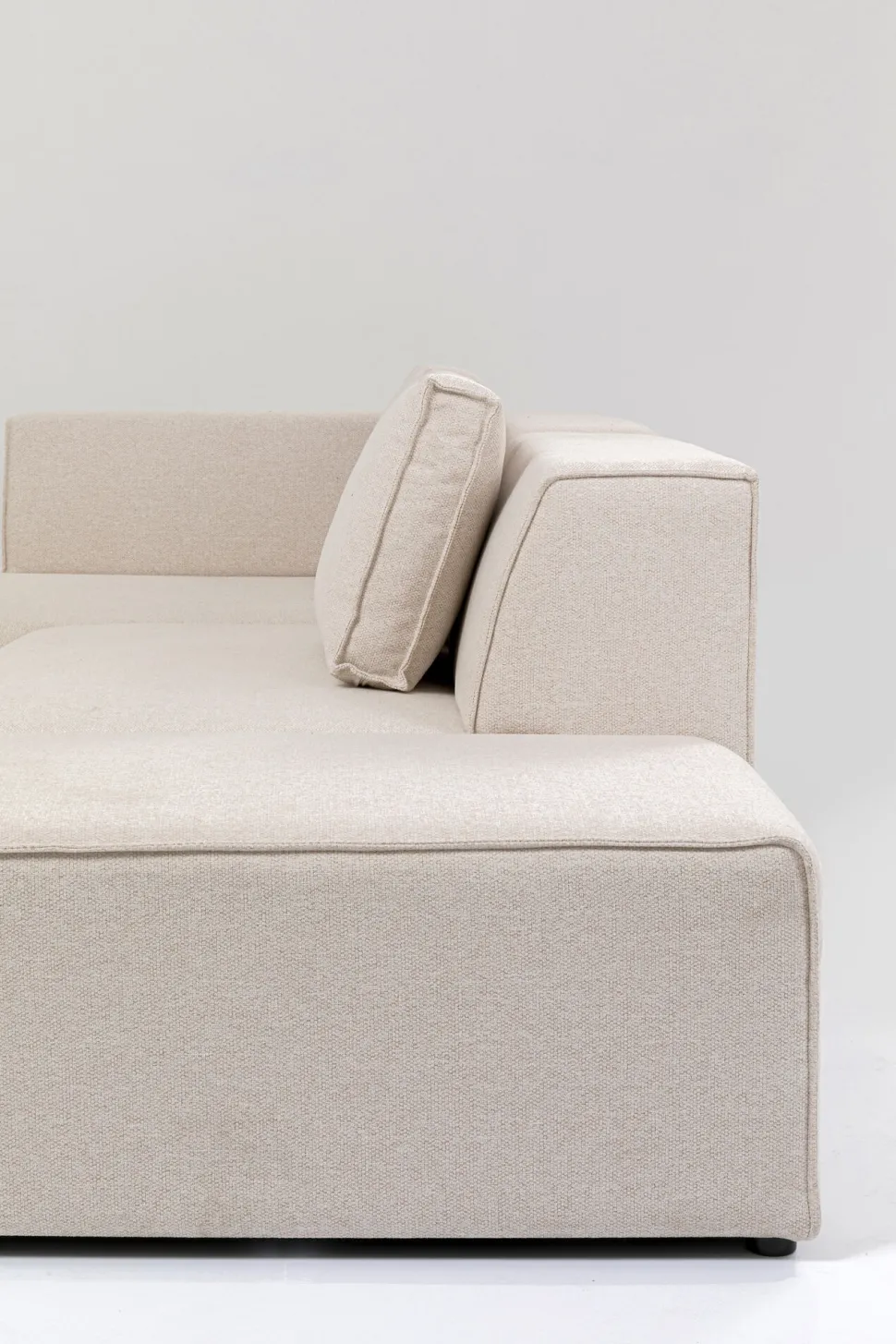Ecksofa Infinity Ottomane Creme Links