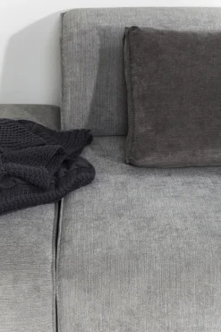 Ecksofa Infinity Ottomane Grau Rechts