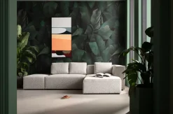 Ecksofa Infinity Ottomane Macchiato Rechts