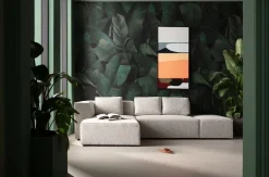 Ecksofa Infinity Ottomane Macchiato Links