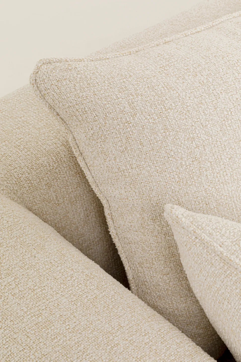 Ecksofa Jimmy Creme Rechts