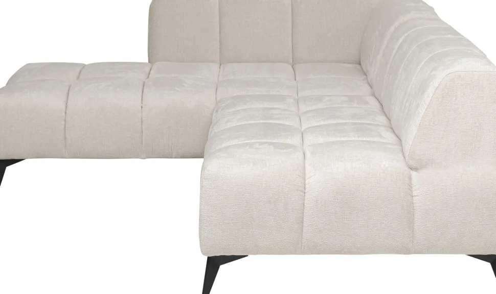 Ecksofa Nia Creme Links 250cm