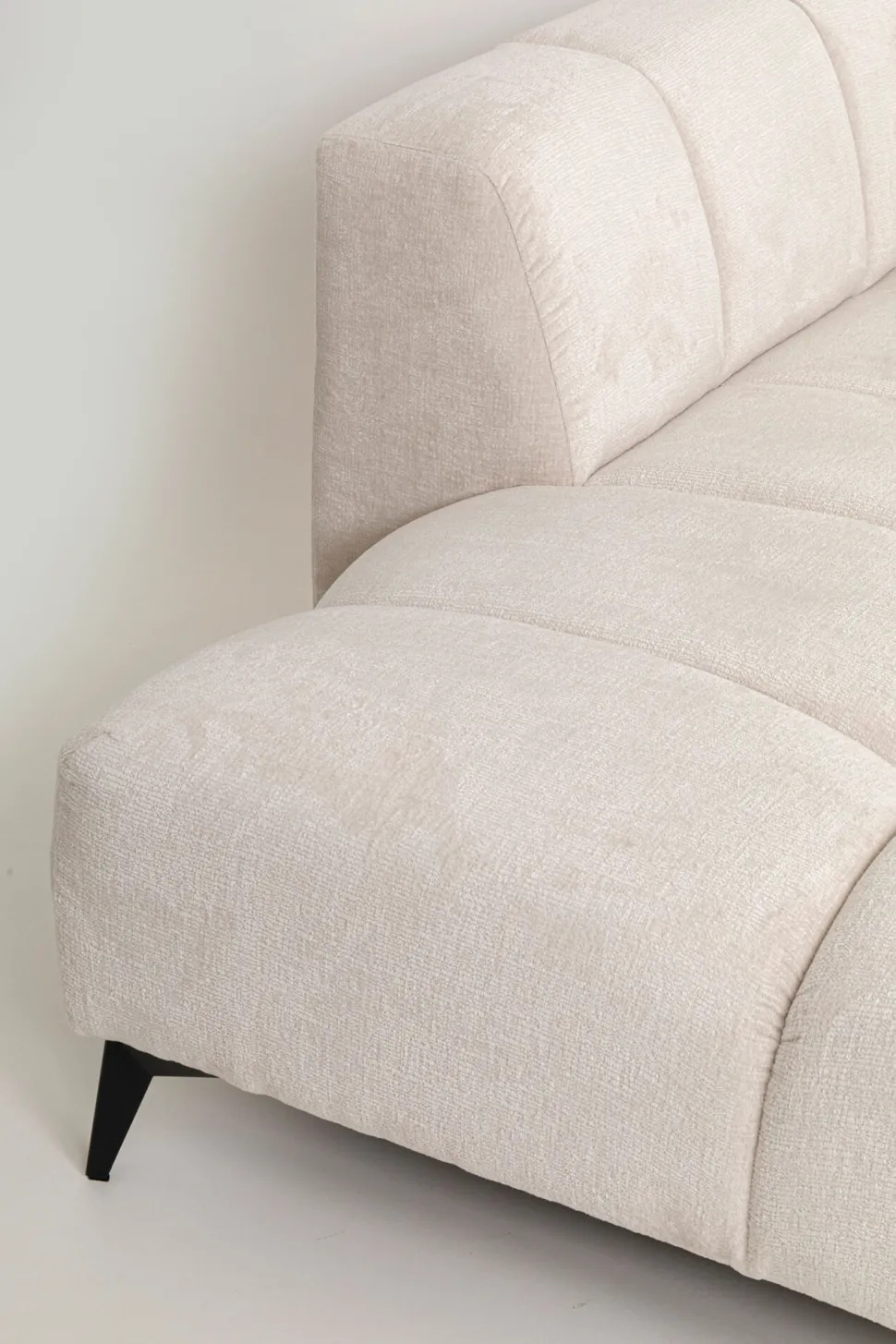 Ecksofa Nia Creme Links 250cm