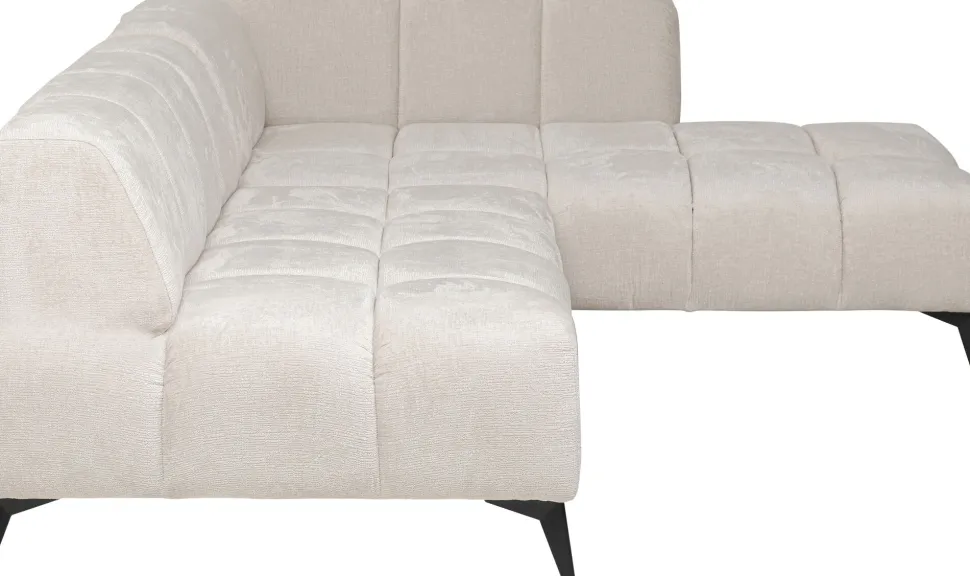 Ecksofa Nia Creme Rechts 250cm