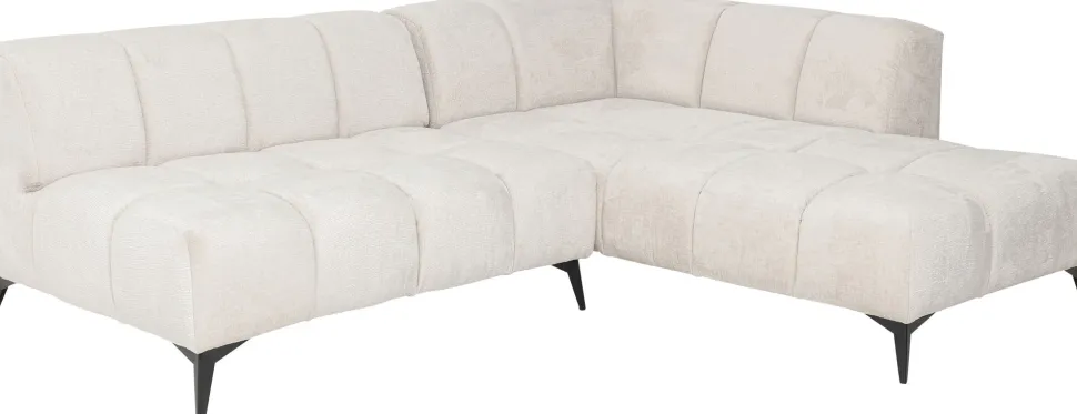Ecksofa Nia Creme Rechts 250cm