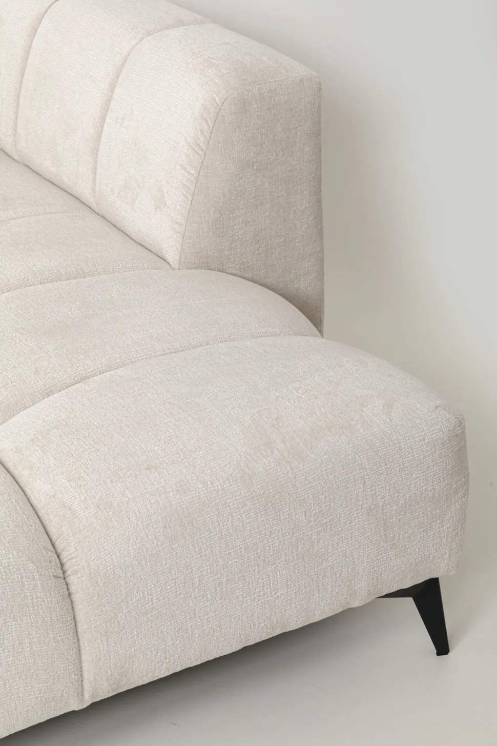 Ecksofa Nia Creme Rechts 250cm