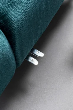 Ecksofa Nia Glam Dunkelgrün Rechts 250cm