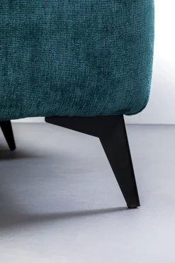 Ecksofa Nia Glam Dunkelgrün Rechts 250cm