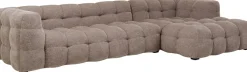 Ecksofa Salamanca Hellbraun Rechts 320cm