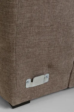 Ecksofa Salamanca Hellbraun Rechts 320cm