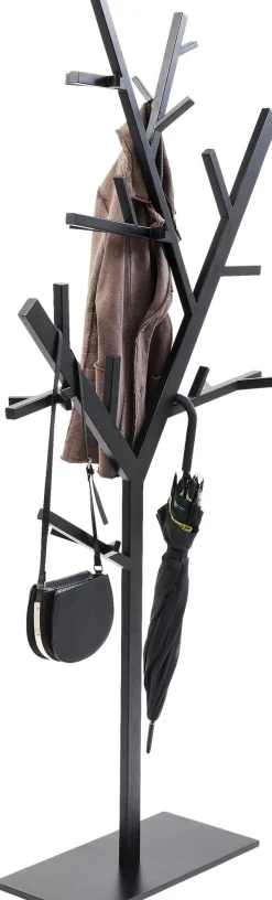 Garderobenständer Technical Tree Schwarz