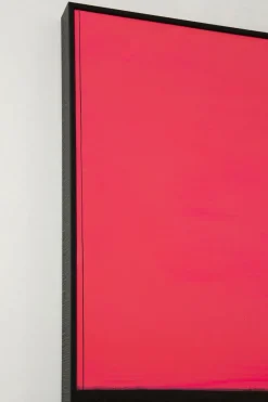 Gerahmtes Bild Abstract Shapes Pink 73x143cm