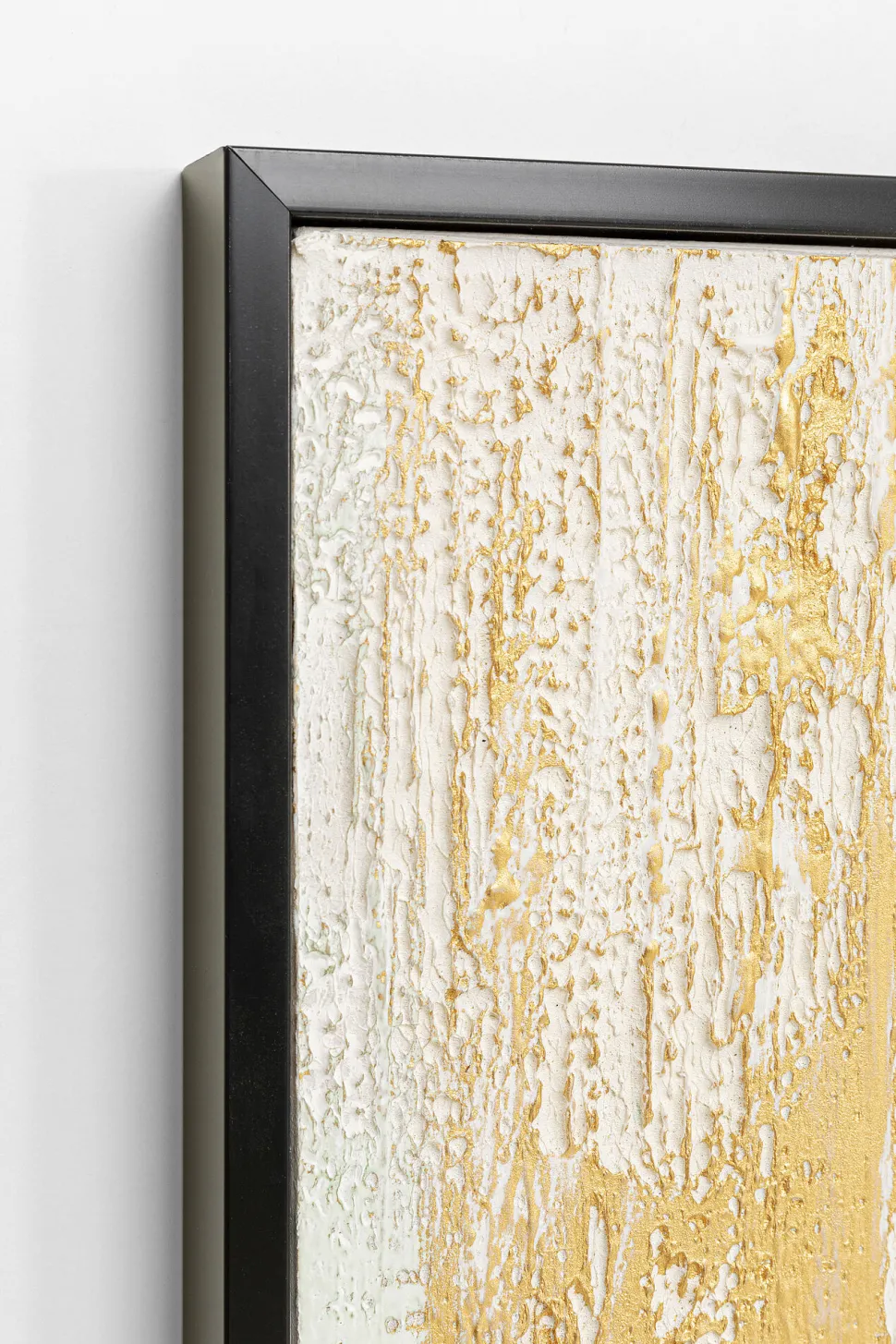 Gerahmtes Bild Abstract Weiß 80x120cm