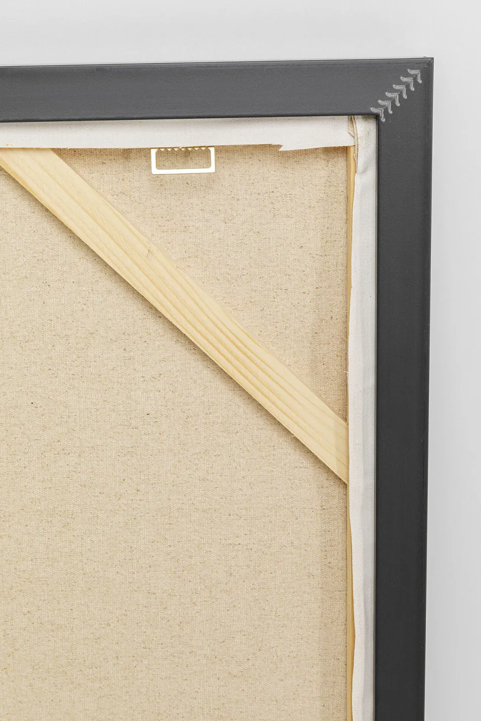 Gerahmtes Bild Abstract Weiß 80x120cm