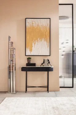 Gerahmtes Bild Abstract Weiß 80x120cm