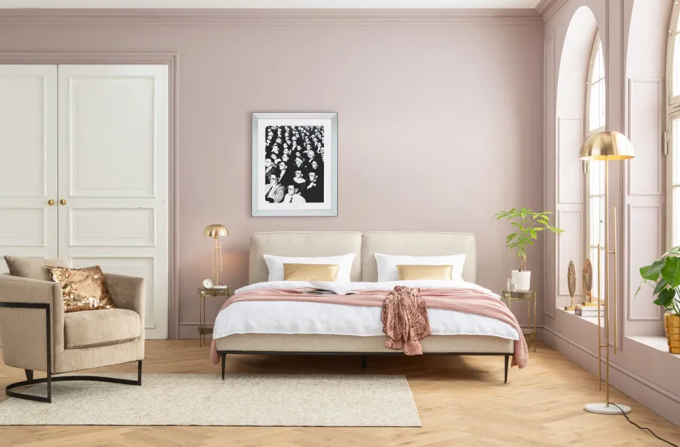 Gerahmtes Bild Audience 85x105cm