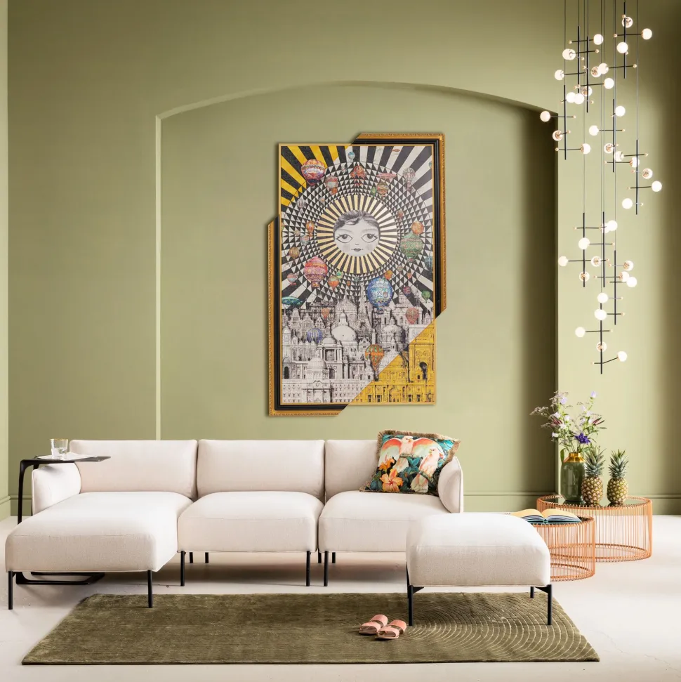 Gerahmtes Bild Balloons 110x174cm