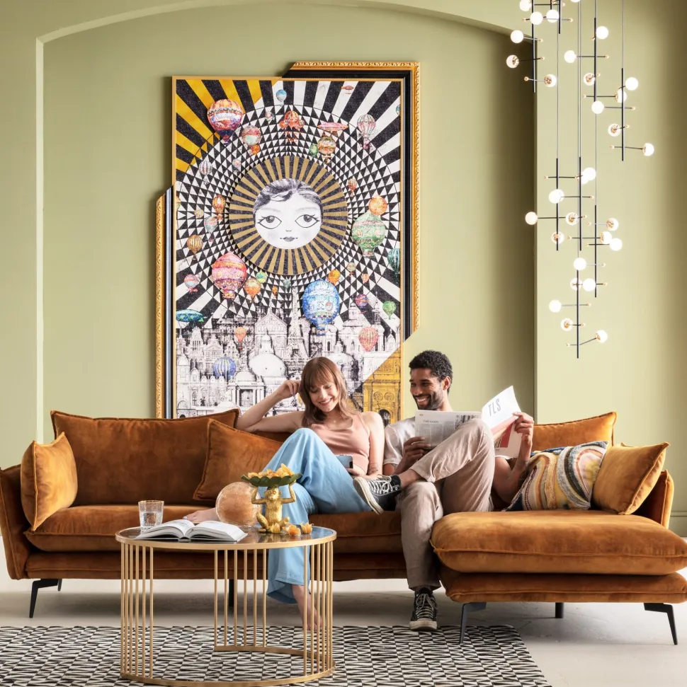 Gerahmtes Bild Balloons 160x260cm