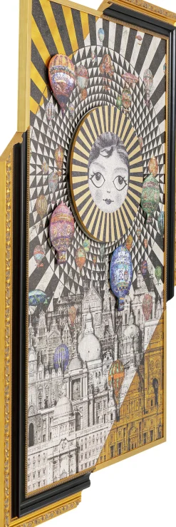 Gerahmtes Bild Balloons 160x260cm