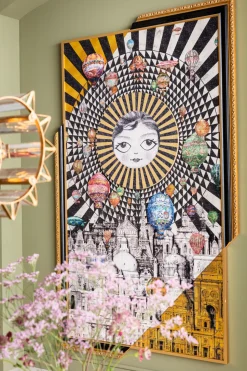 Gerahmtes Bild Balloons 160x260cm