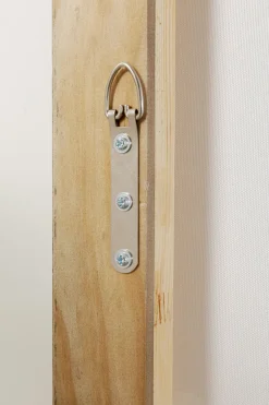 Gerahmtes Bild Dust Gold 120x120cm