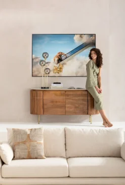 Gerahmtes Bild Elephant In The Sky 150x100cm