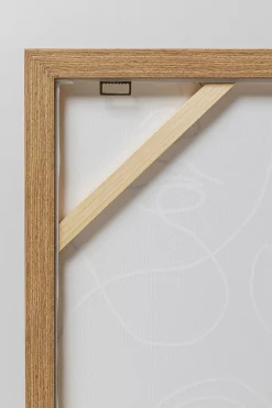 Gerahmtes Bild Faccia Arte Tri Colore 90x120cm