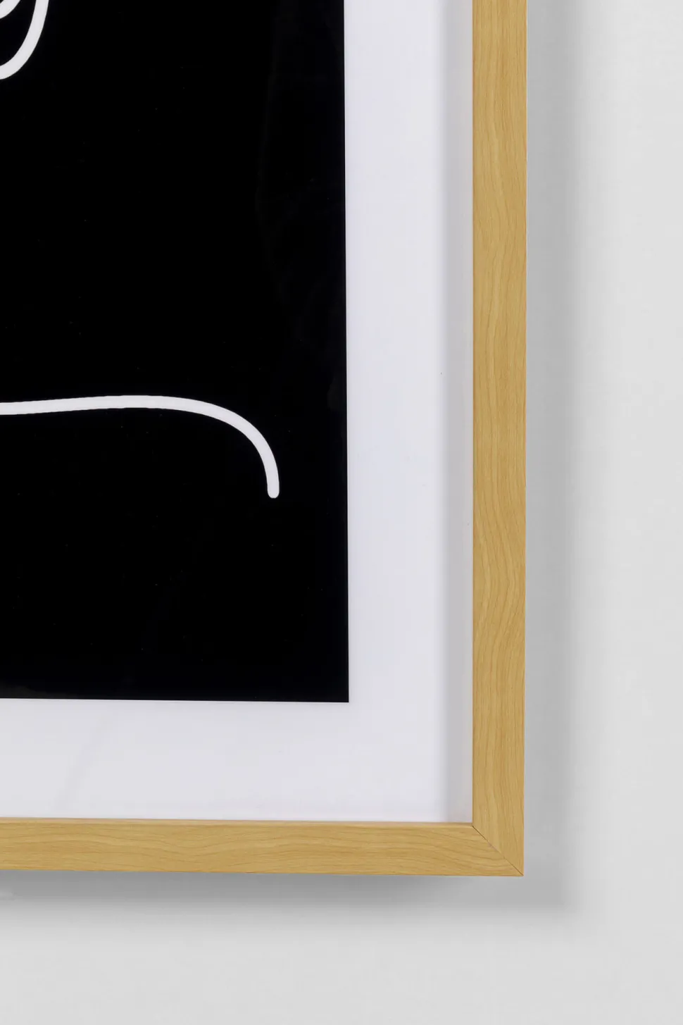 Gerahmtes Bild Faccia Arte Woman 60x80cm