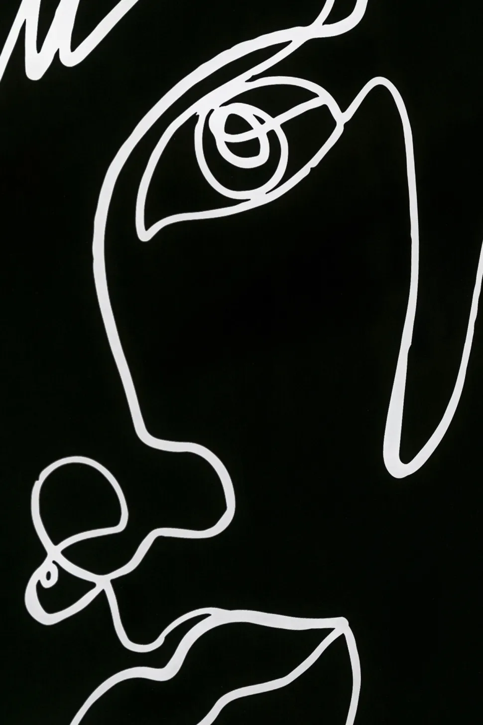 Gerahmtes Bild Faccia Arte Drawing 150x100cm