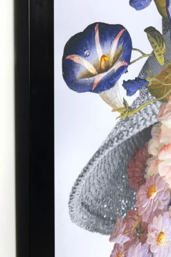 Gerahmtes Bild Flower Lady Pastell 117x154cm