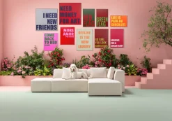 Gerahmtes Bild Go Girl 50x70cm