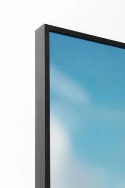 Gerahmtes Bild LED Jetset Pose Lady 120x80cm