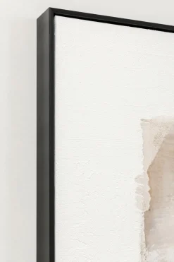 Gerahmtes Bild Lontano Beige 90x120cm