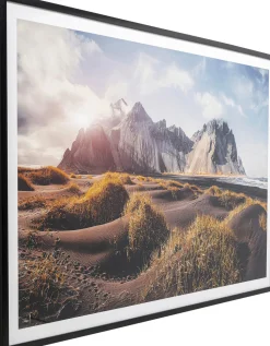 Gerahmtes Bild Mountain View 120x180cm