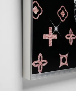 Gerahmtes Bild NY View 120x120cm