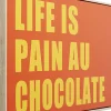 Gerahmtes Bild Pain Au Chocolate 40x60cm